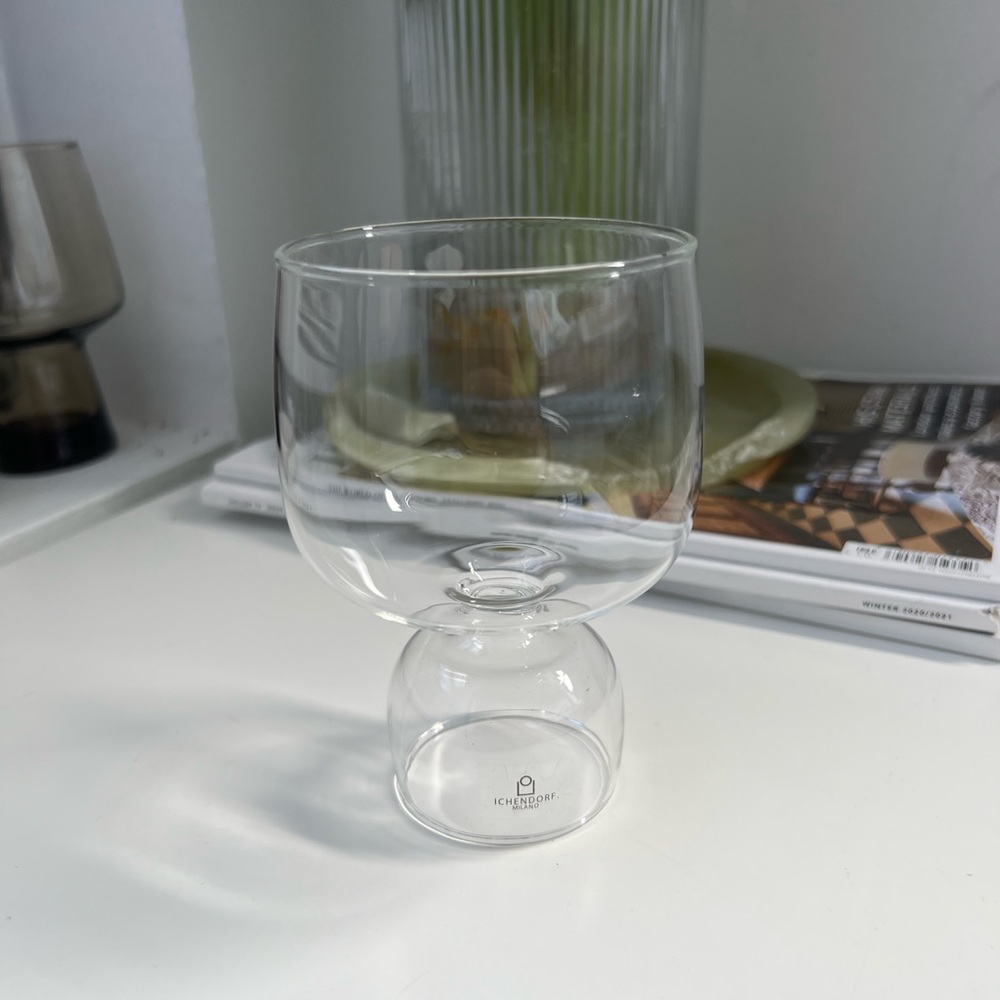NWT set of (4) Ichendorf Milano Kokeshi Vino Glasses